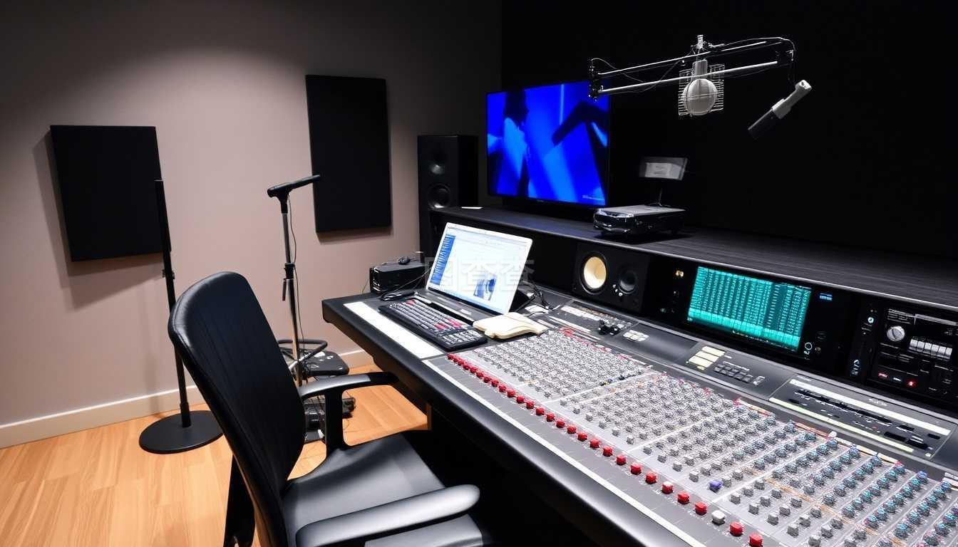 錄音棚混音臺(tái)專(zhuān)業(yè)音樂(lè)制作